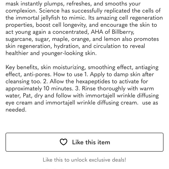 Wrinkle Diffusing Mask - Gold and Blue - Picture 4 of 4